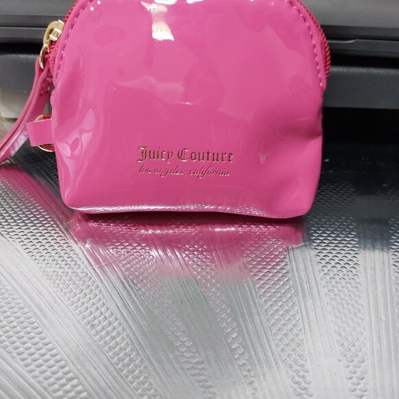 Juicy Couture Mini Clip On Bag Coin Purse Mini Wallet 4 COLORS TO CHOOSE - Picture 5 of 16
